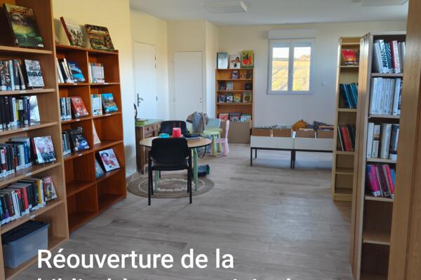 Réouverturebibliothèque
