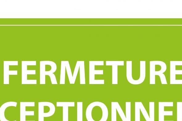 Fermeture exceptionnelle de la mairie le lundi 13 juillet