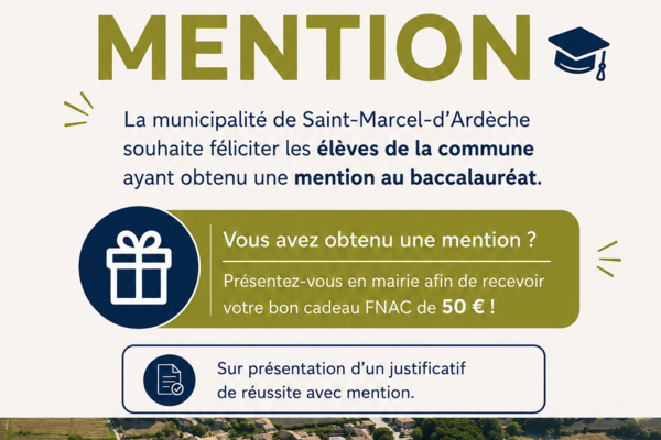 Baccalauréat : la municipalité récompense les élèves ayant obtenu une mention