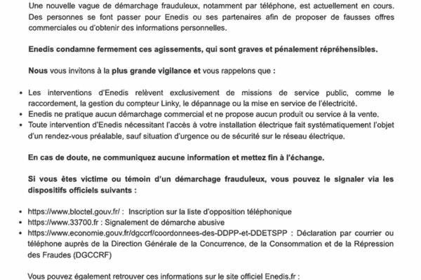 Enedis vigilance