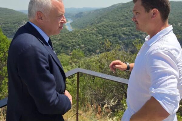 Visite du Préfet de l’Ardèche à Saint-Marcel-d’Ardèche