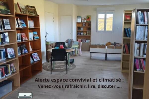 Vigilance orange canicule : Des lieux climatisés ouverts au public
