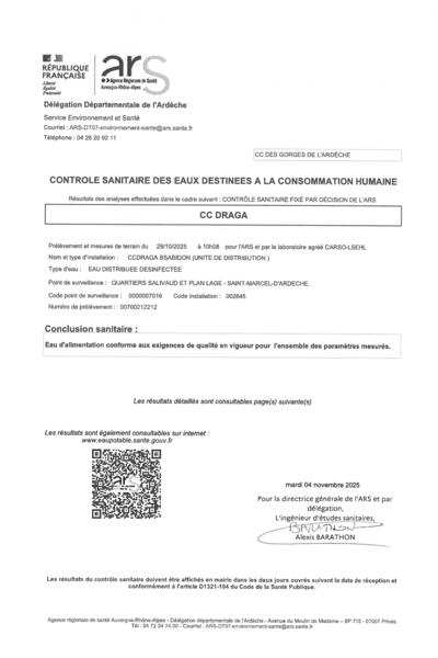 controle sanitaire