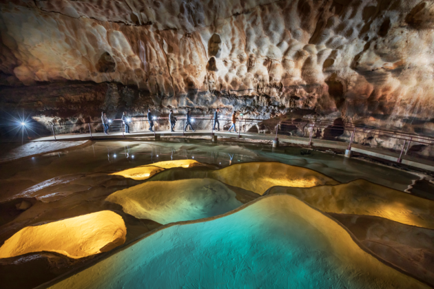 La grotte de Saint Marcel d'Ardèche La grotte de Saint Marcel d'Ardèche
